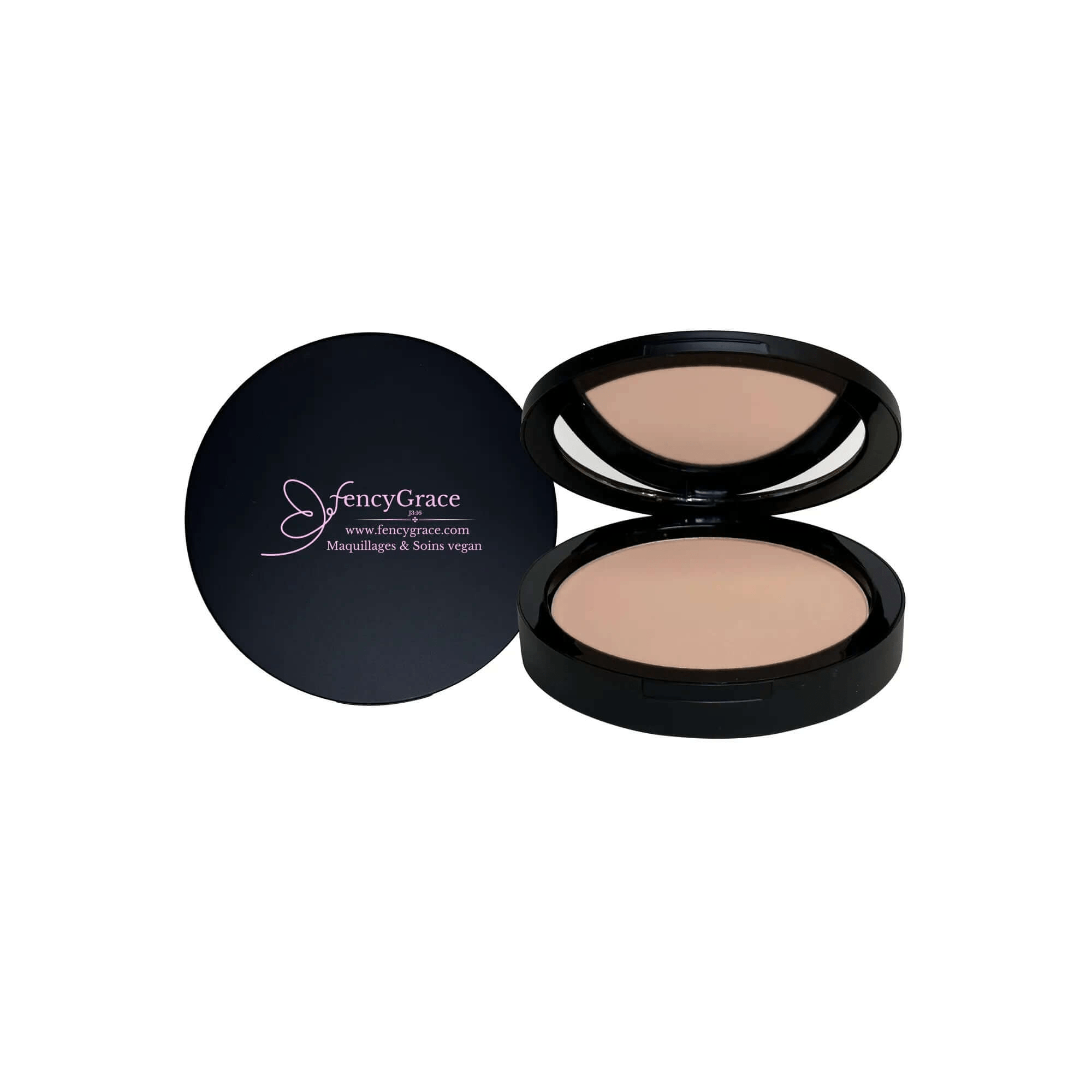 Poudre vegan FencyGrace fini velouté peau lisse teinte Jael 101