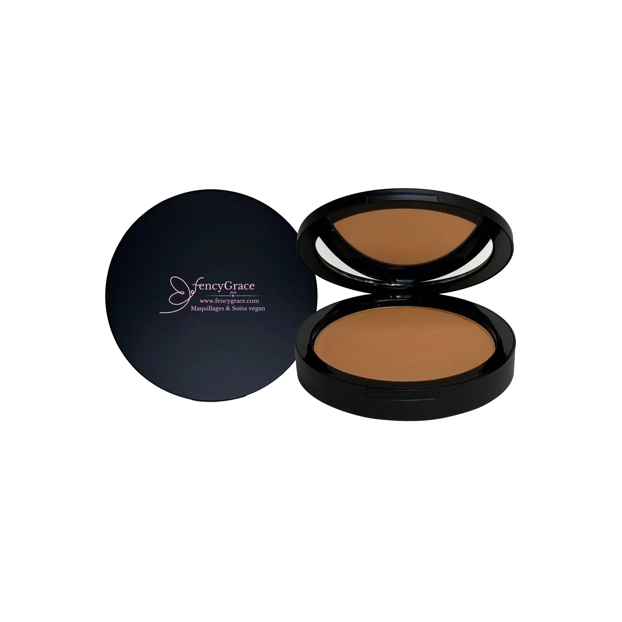 Poudre Compacte FencyGrace Grace 127 – Fini Mat Végan
