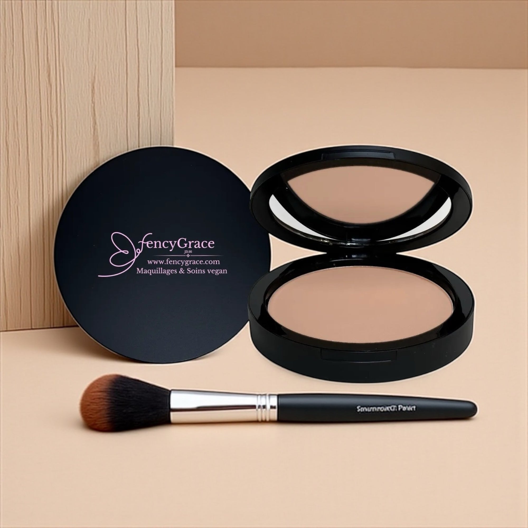 Poudre Compacte Végan Mali 103 – Fini Naturel | FencyGrace