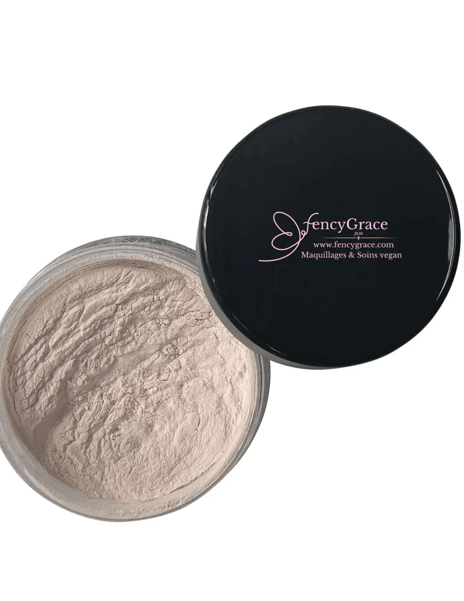 Poudre de Finition Vegan FencyGrace – Matifiante, Lissante & Longue Tenue