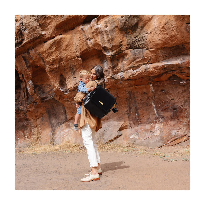 Boxy Backpack - Twilight Black