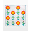GO! Tulips in the Palm Garden Throw Quilt