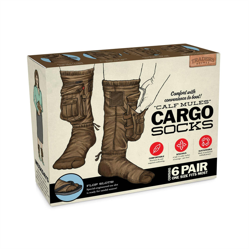 Prank-O - Prank Gift Box Cargo Socks