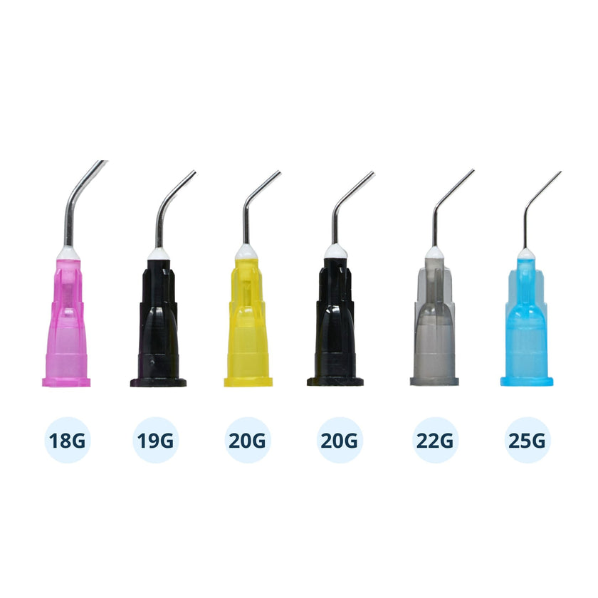 Pre-Bent Dispensing Tips - 100/pk