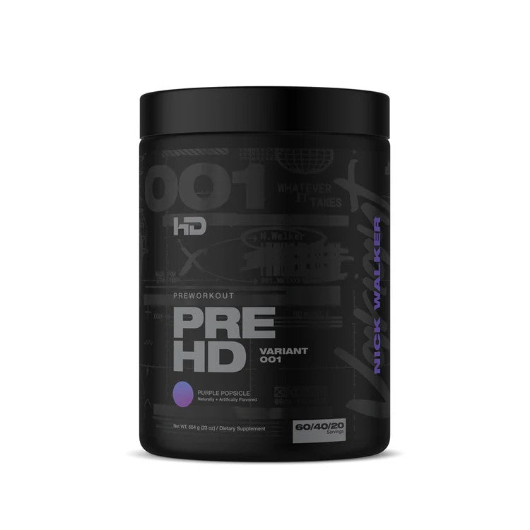Pre HD Preworkout - Purple Popsicle