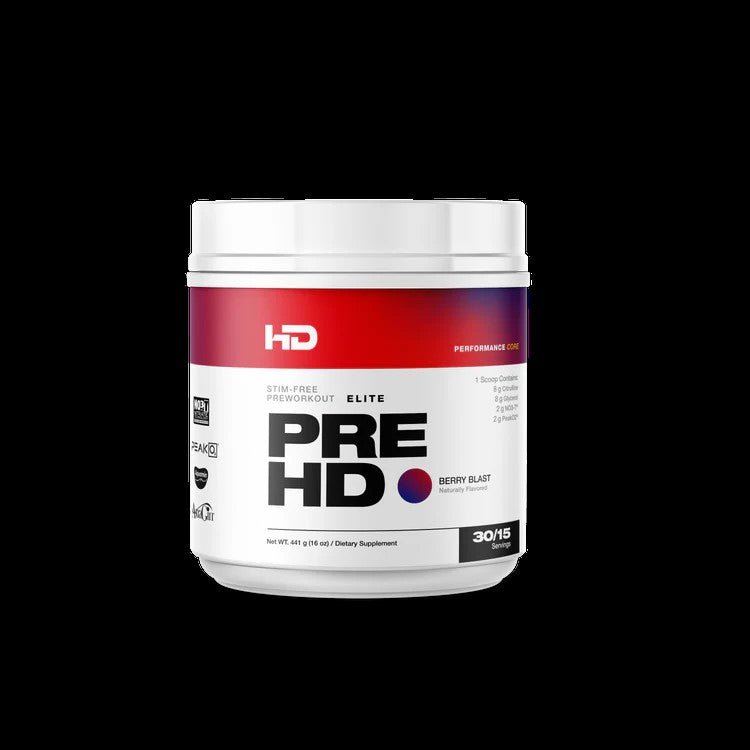 PreHD ELITE Stim-Free Preworkout - Berry Blast