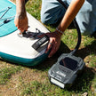 PREMIUM BATTERY ELECTRIC PUMP FOR INFLATABLE PADDLE BOARD – 22 PSI