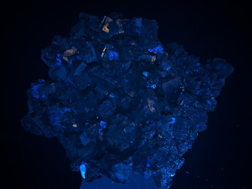 Premium Collectible: Rainbow Iridescent Pyrite Cluster from Daye, China