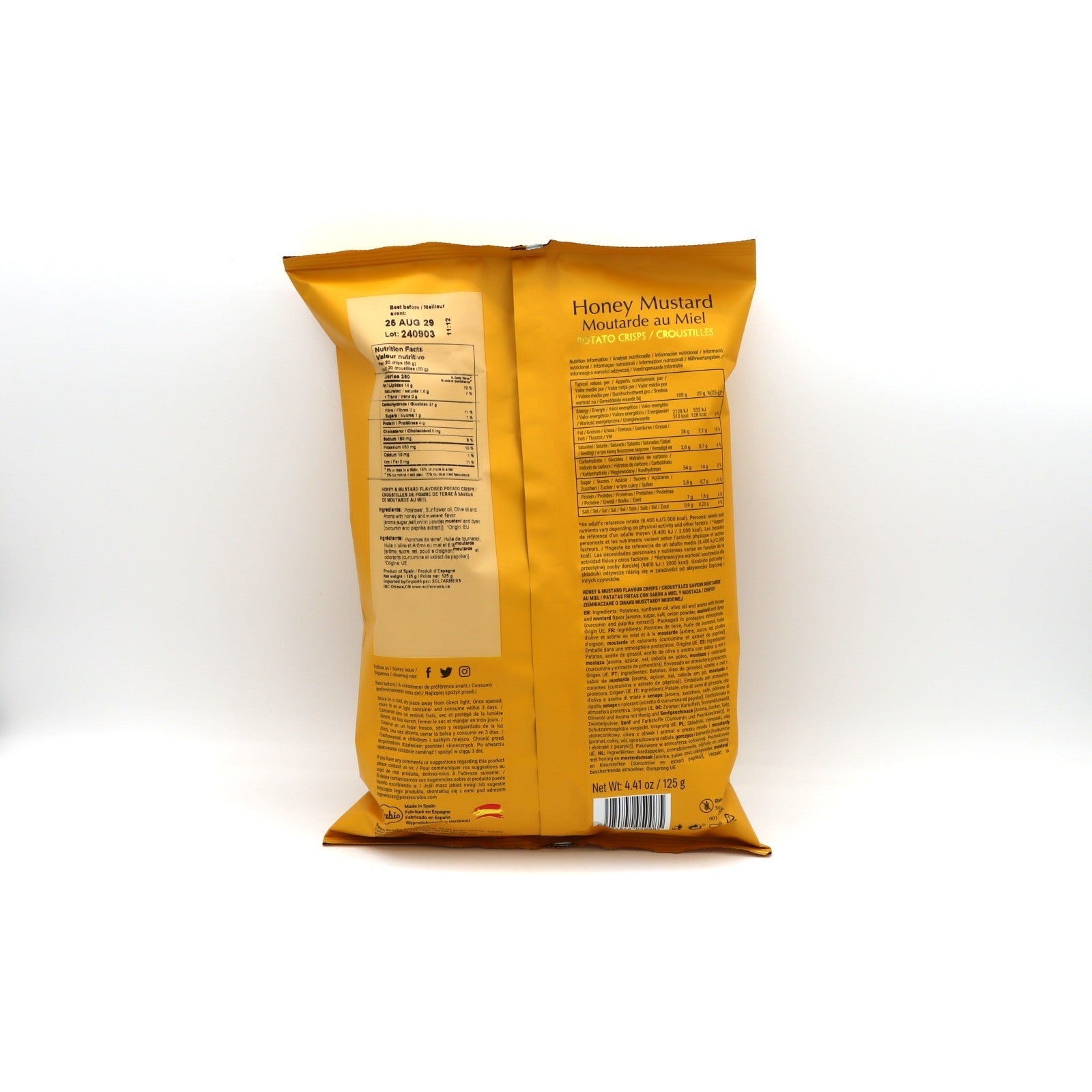 Premium Potato Chips - Honey Mustard