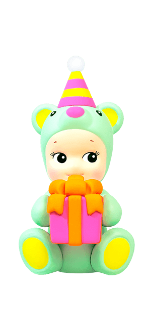[pre order] Sonny Angel  Birthday Gift Bear Series