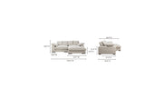 Preston Reversible-Chaise Sectional