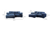 Preston Reversible-Chaise Sectional