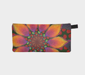 Zippered Cotton Canvas Pencil Case | Flower Power