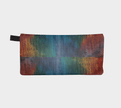 Zippered Cotton Canvas Pencil Case | Painted