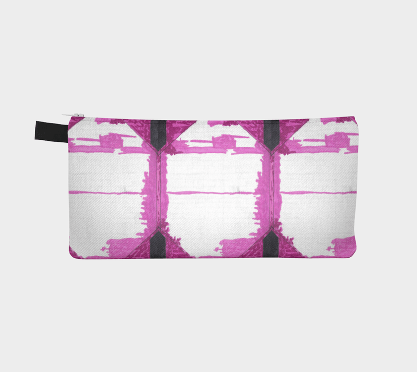 Zippered Cotton Canvas Pencil Case | Tidal
