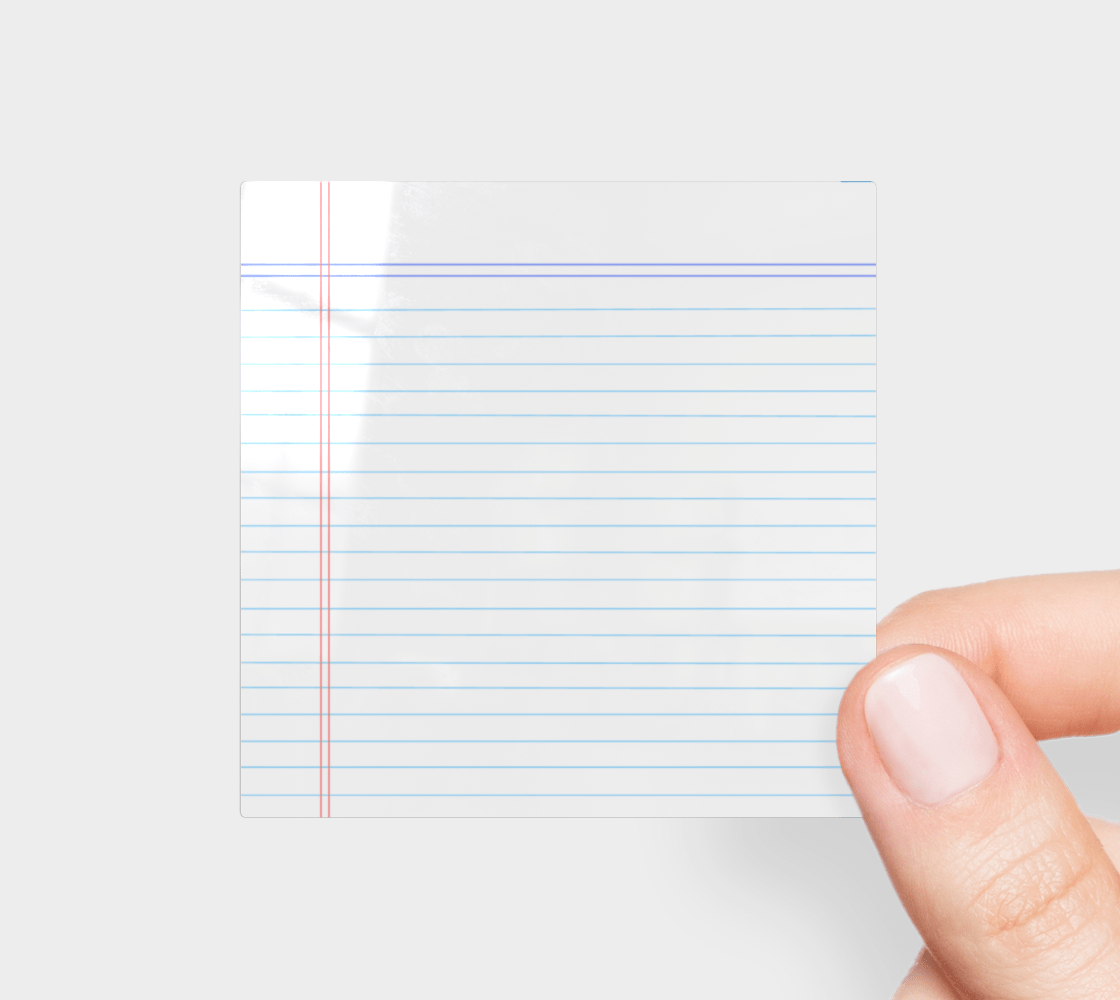 Sticker | 3 x 3 | Loose Leaf