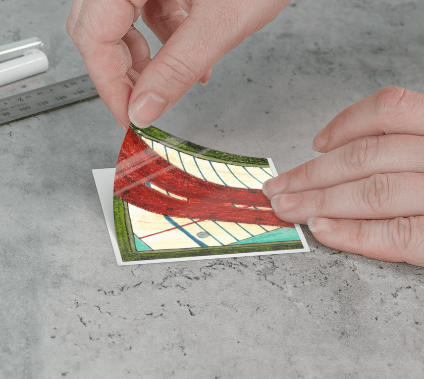 Sticker | 3 x 3 | Vintage Stationery