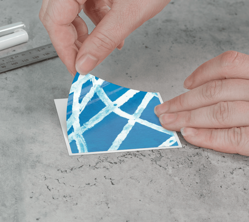 Sticker | 3 x 3 | White Lines