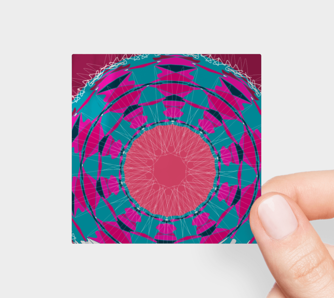 Sticker | 3 x 3 | Kaleidoscope