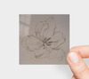 Sticker | 3 x 3 | Tulip Pencil Sketch