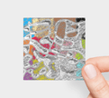 Sticker | 3 x 3 | Chalked Up