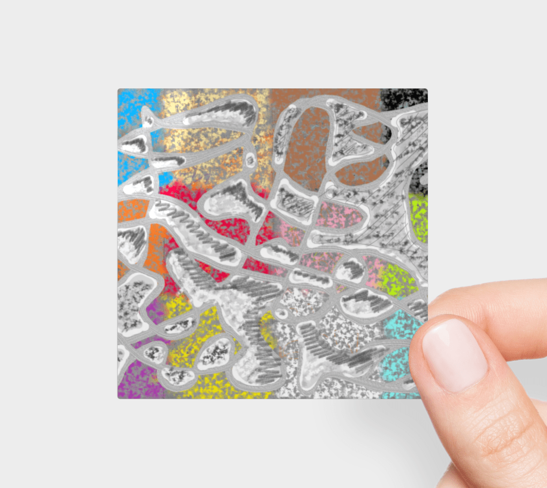 Sticker | 3 x 3 | Chalked Up