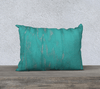 Throw Pillow Cover | 20 x 14 | Turquoise