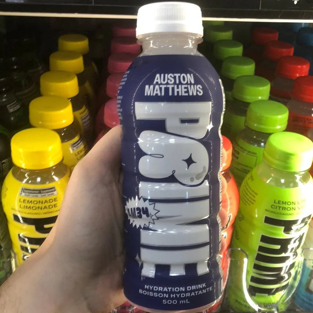 Prime Hydration Auston Matthews Limited Edition 500ML - Canadian Edition BB: 12/25