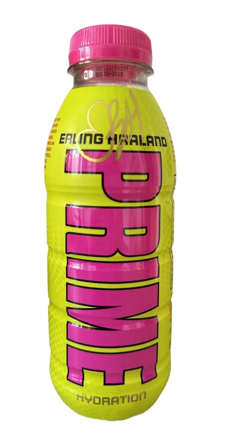 Prime Hydration Erling Haaland Manchester City Bottle - U.K Edition BB: 10/25