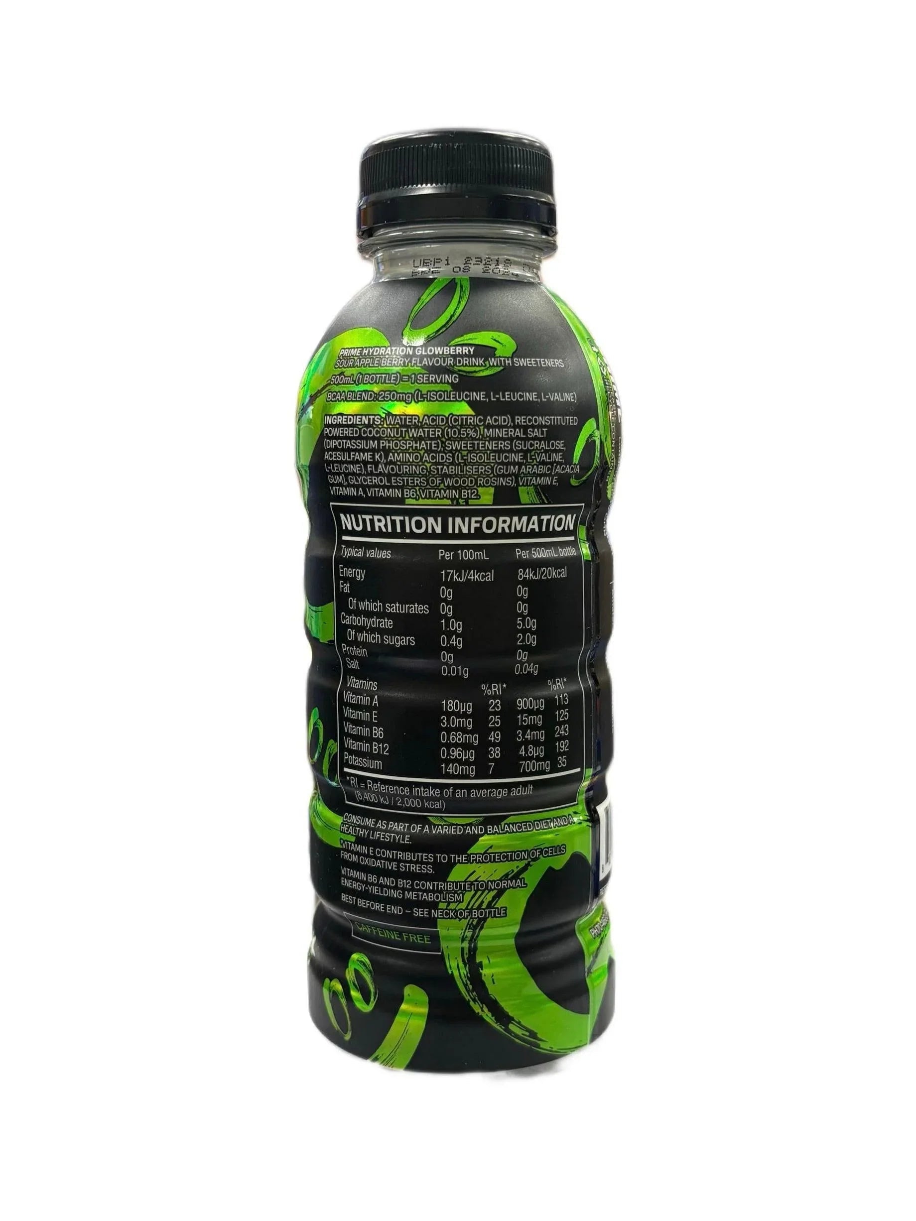 Prime Hydration Glowberry - U.K Ultra Rare HOLO Edition