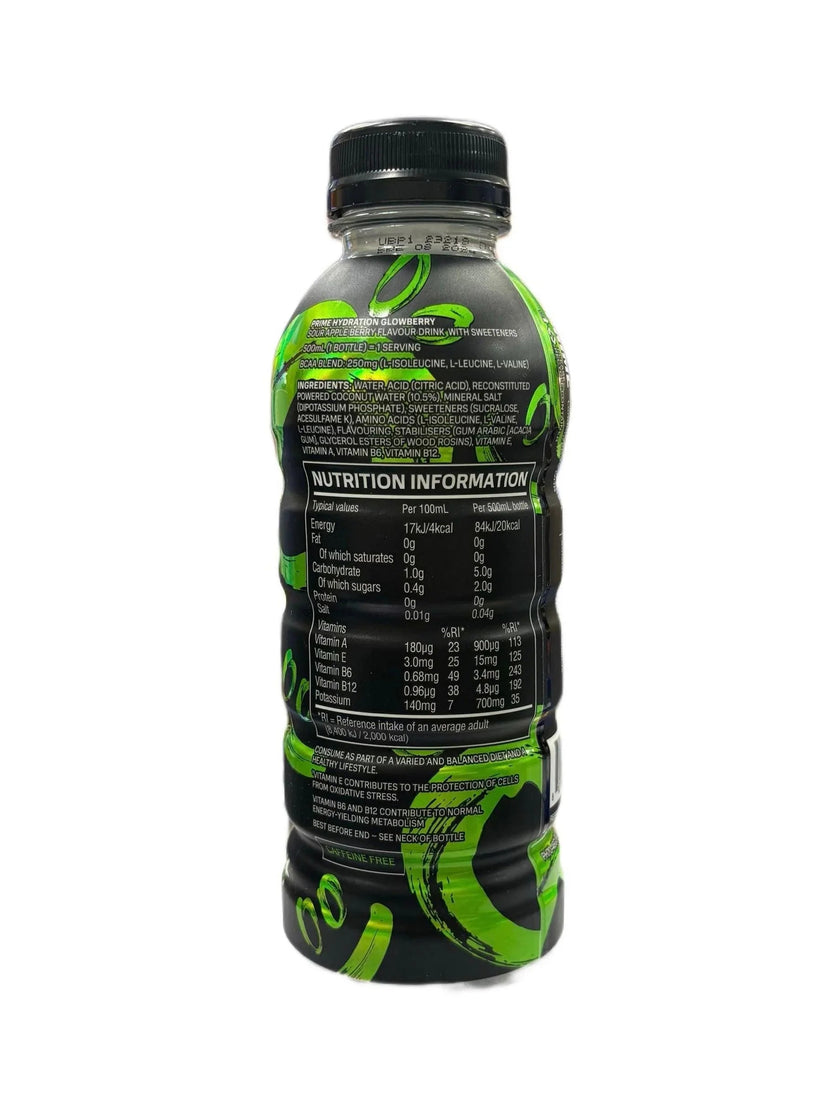 Prime Hydration Glowberry - U.K Ultra Rare HOLO Edition