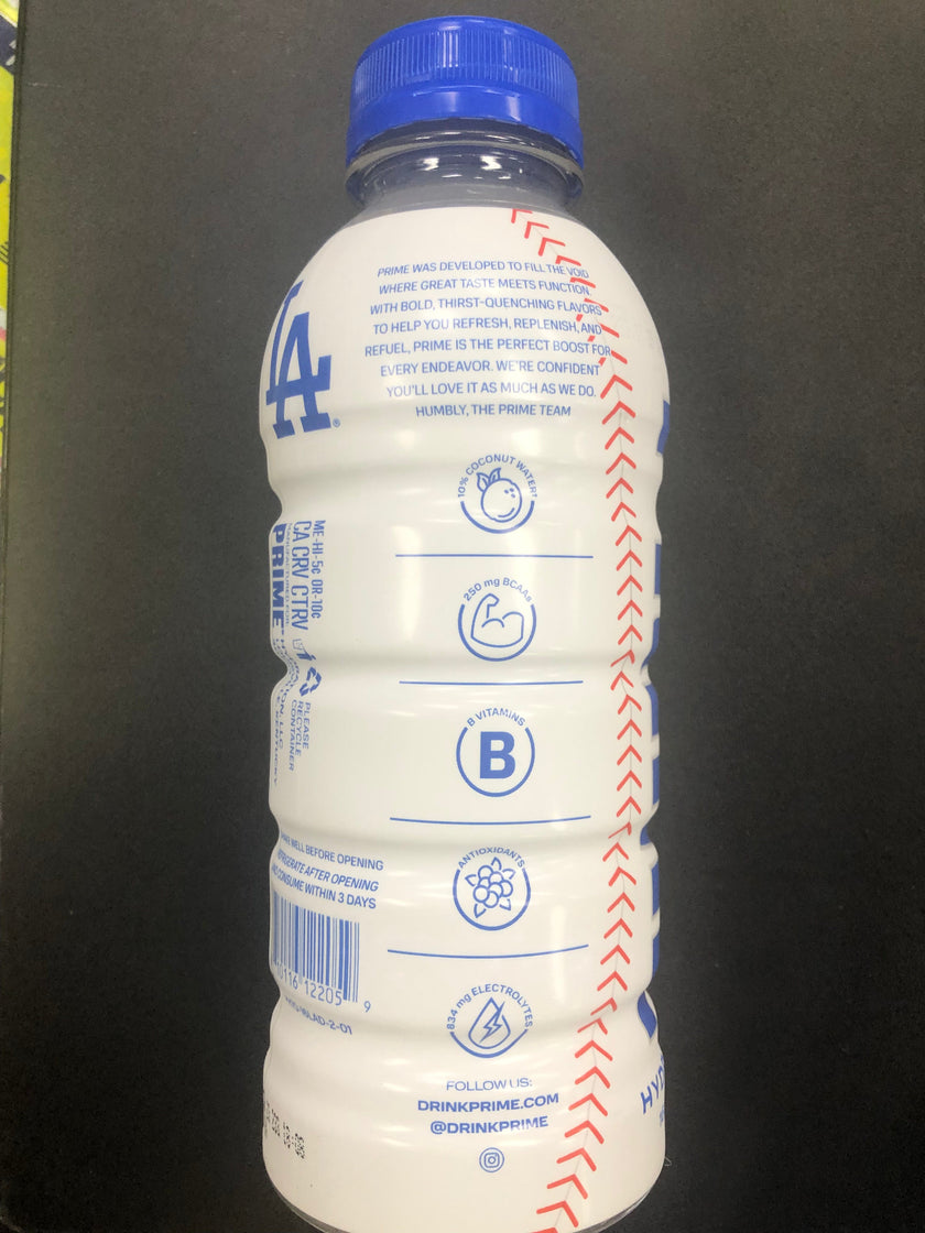 Prime Hydration LA Dodgers - Limited Edition - U.S Edition BB: 08/24