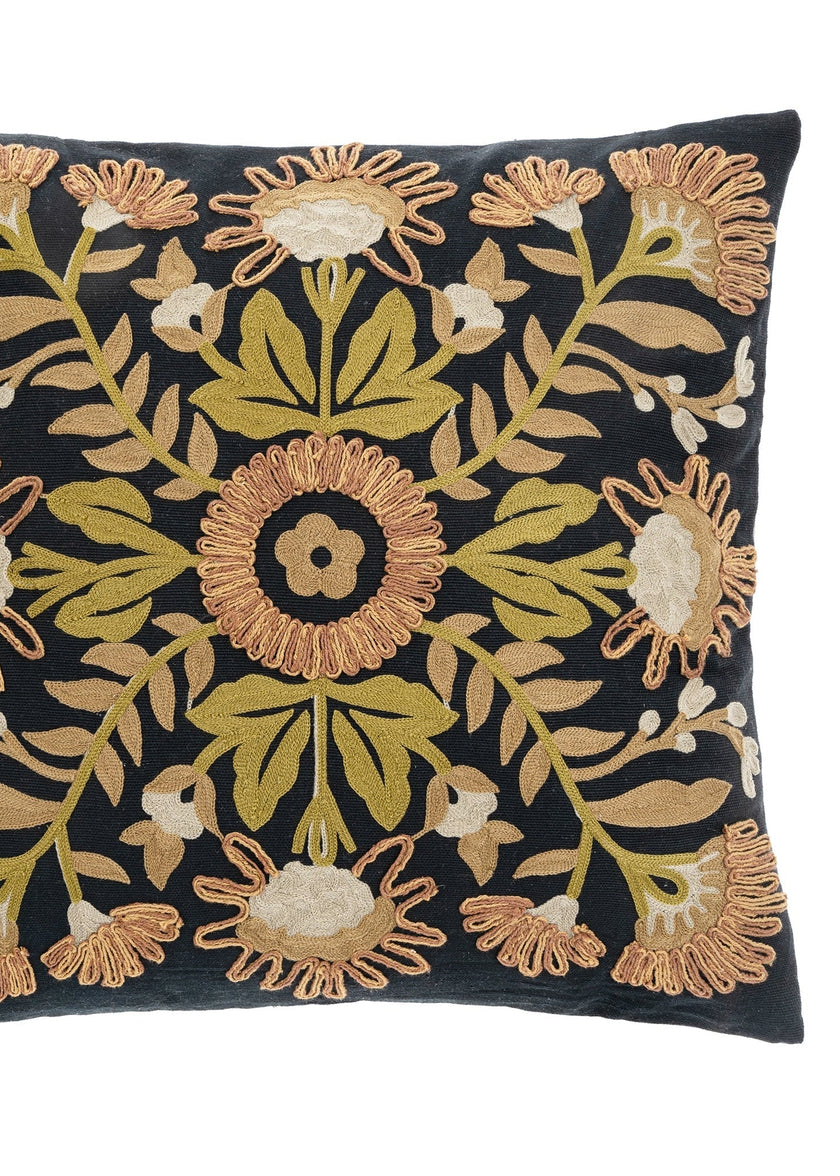 Primrose Embroidered Pillow
