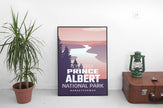 Prince Albert National Park 'Explored' Poster, Canada Parks