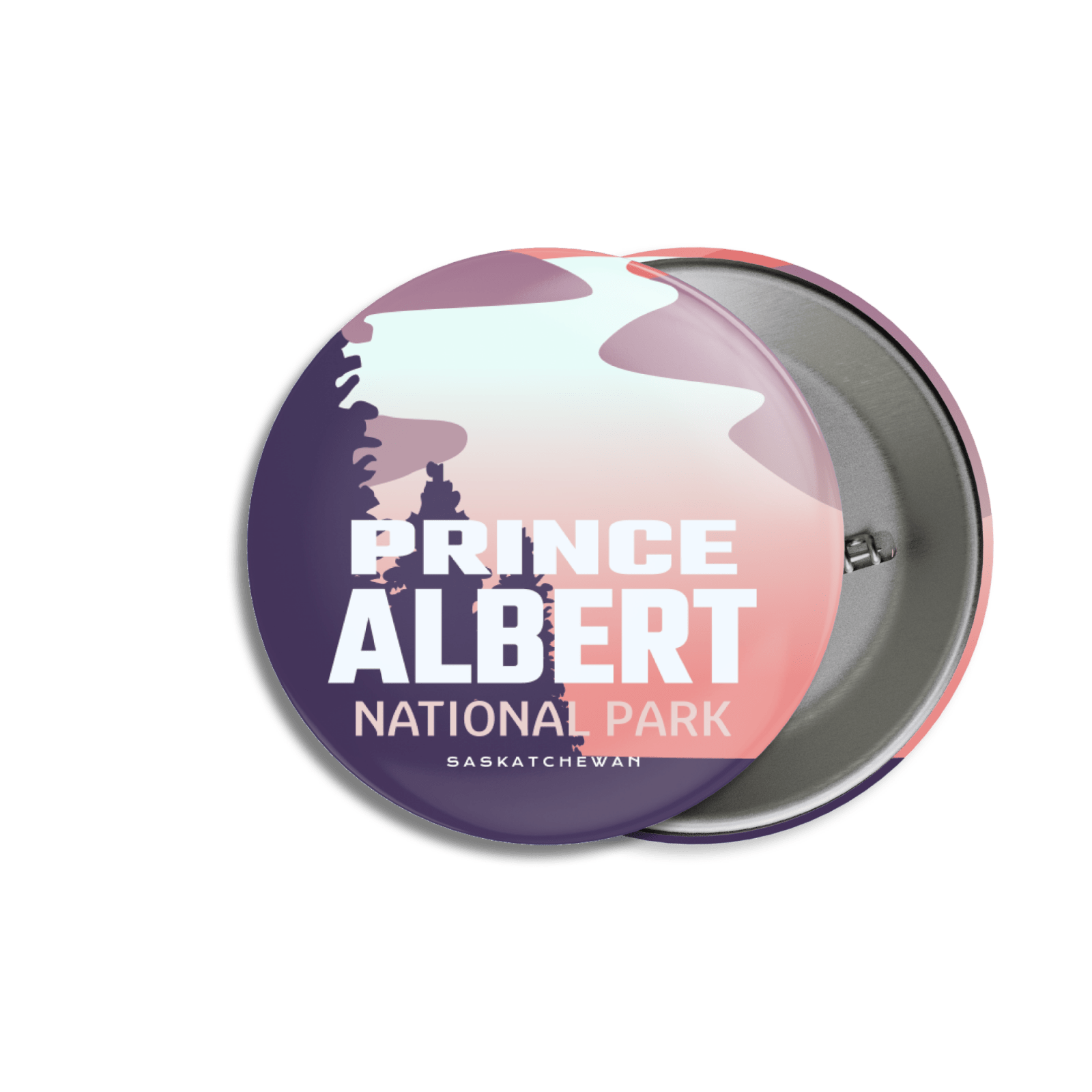 Prince Albert National Park of Canada Pinback Button, Canada Parks