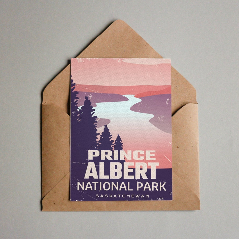 Prince Albert National Park of Canada Postcard, Canada Parks