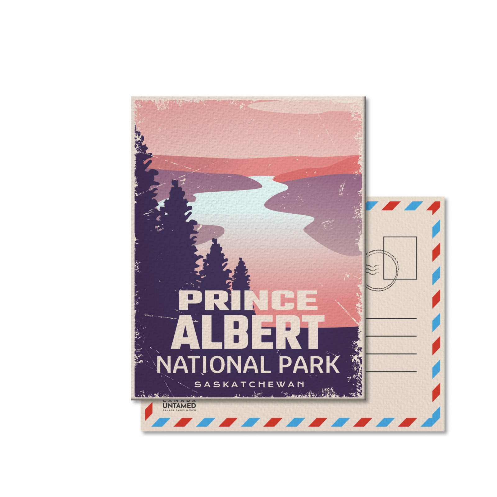 Prince Albert National Park of Canada Postcard, Canada Parks