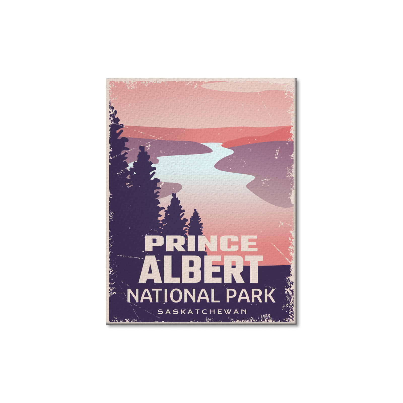 Prince Albert National Park of Canada Postcard, Canada Parks