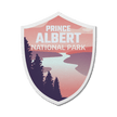 Prince Albert National Park of Canada Waterproof Vinyl Sticker, Canada Parks