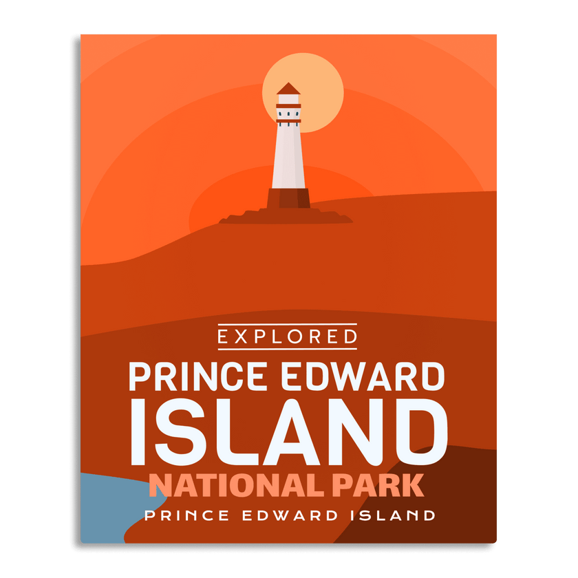 Prince Edward Island National Park 'Explored' Poster, Canada Parks