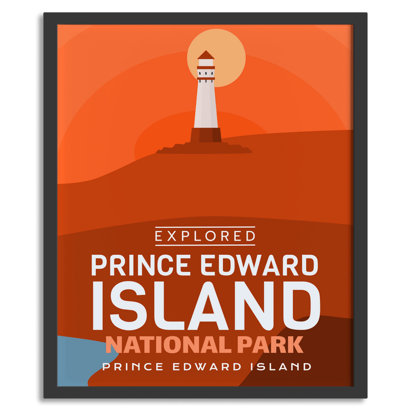 Prince Edward Island National Park 'Explored' Poster, Canada Parks