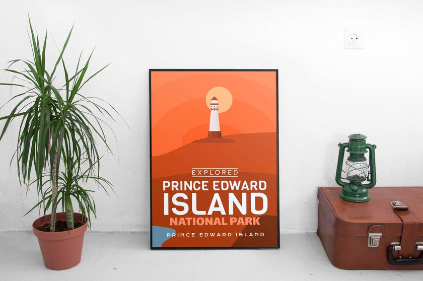Prince Edward Island National Park 'Explored' Poster, Canada Parks