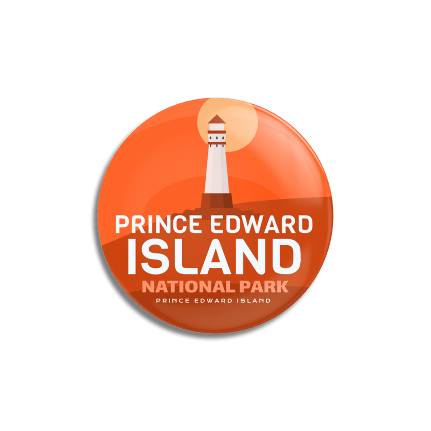 Prince Edward Island National Park of Canada Pinback Button, Canada Parks