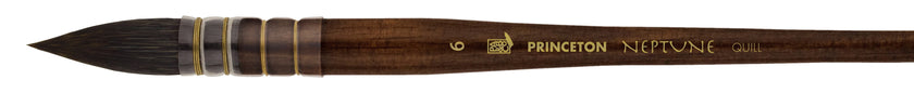 Princeton - Neptune Synthetic Squirrel - Short Handle - Quill