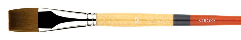 Princeton - Snap! Gold Taklon - Short Handle - Stroke