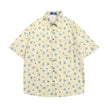 Printed Small Cherry Short-sleeved Shirt