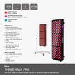 Kivo THREE-MAX Pro: Premium Large Red Light Therapy Panel
