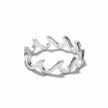 Wave Ring _ Silver Plate