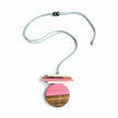 Wooden Geometric Shape Necklace