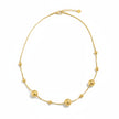 Multi Ball Necklace - Gold Stainless Steel